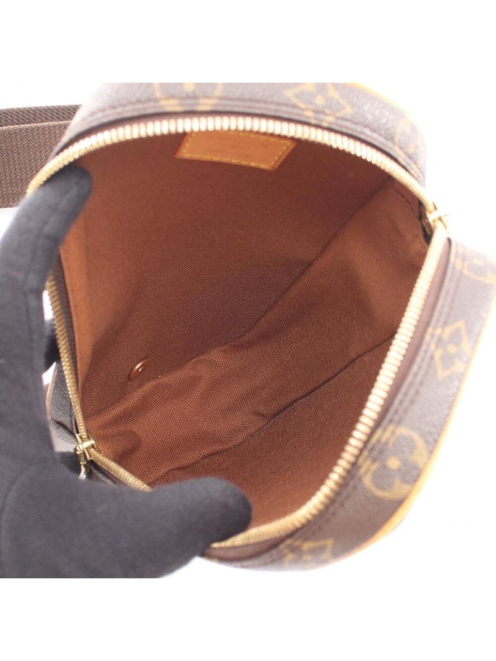 Louis Vuitton Waist Bag Pochette Gange Canvas Leather - Picture 3 of 11